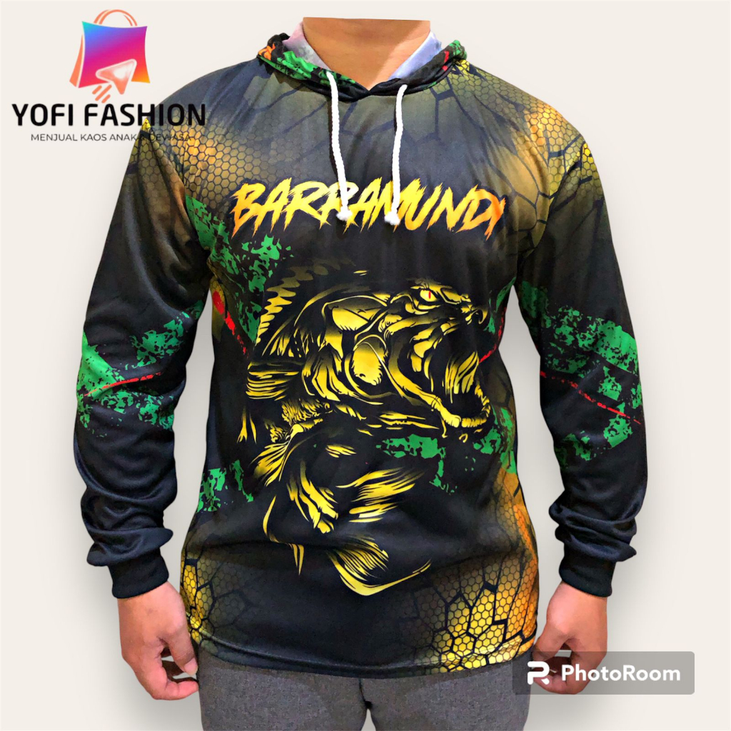 JERSEY MANCING BAJU MANCING LENGAN PANJANG KAOS MANCING LENGAN PANJANG