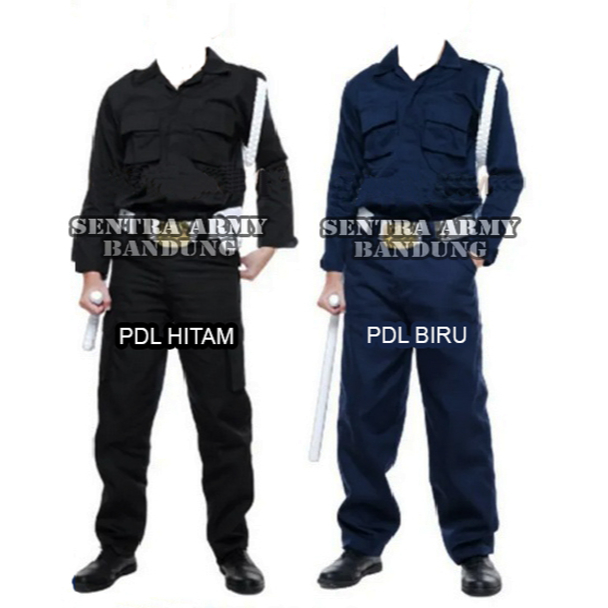 SERAGAM PDL SECURITY HITAM SERAGAM BRIMOB BAJU SATPAM BAHAN RIPSTOK GROSIR TERMURAH