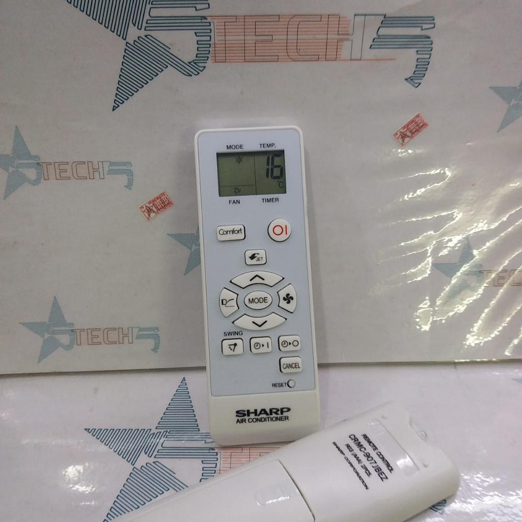 REMOT REMOTE AC SHARP CRMC-A907 JBEZ B094 B007 ORIGINAL ASLI KW