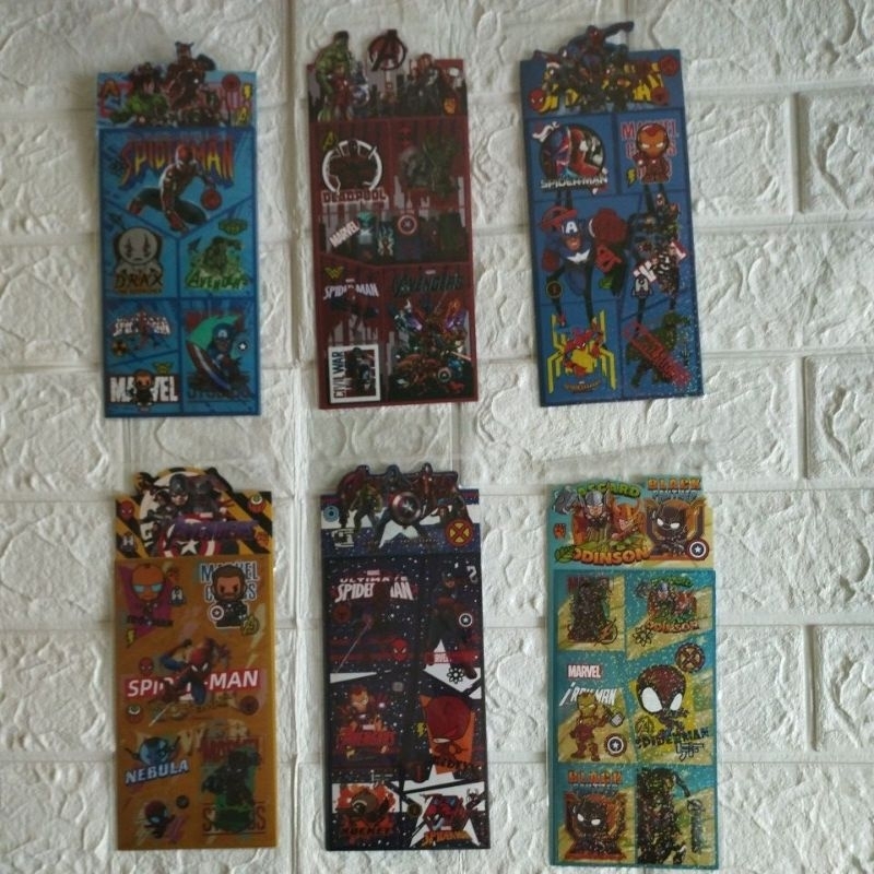 

sticker hologram avengers