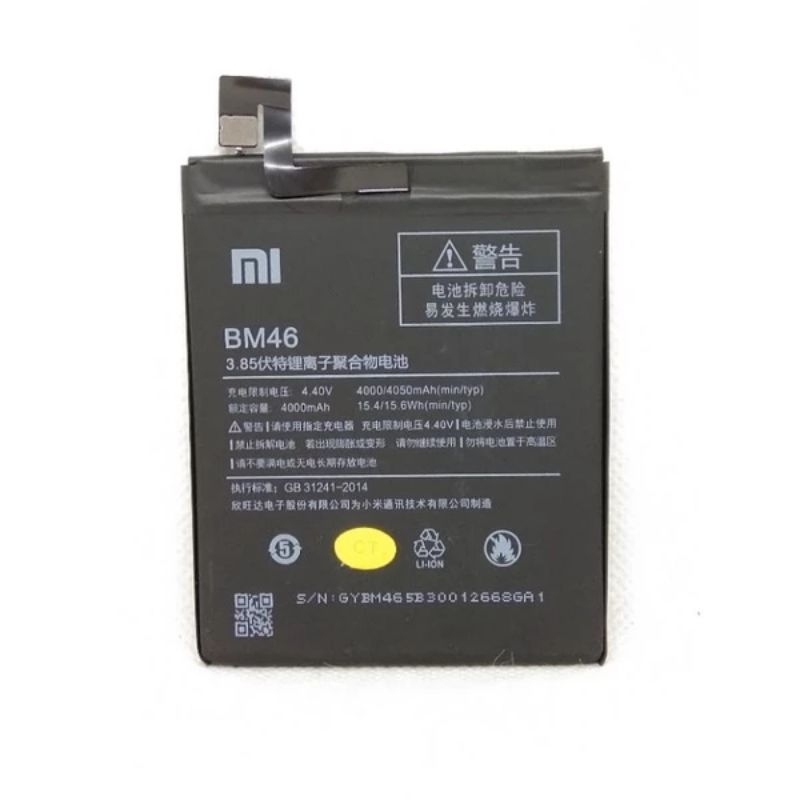 Battery Baterai Xiaomi Redmi Note 3 BM46