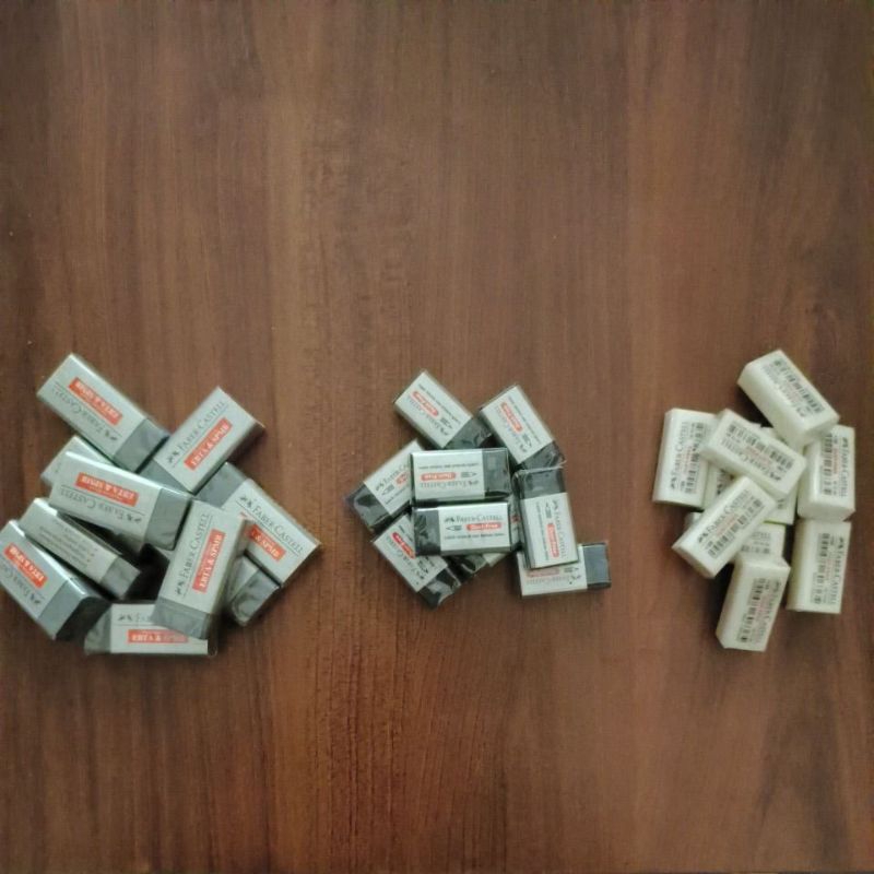 

Penghapus / Stip Faber Castel Hitam, Putih, Abu