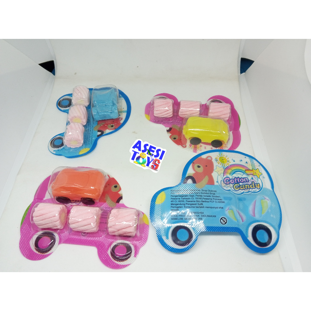 

permen anak warung rasa masrmellow mobil 30pcs