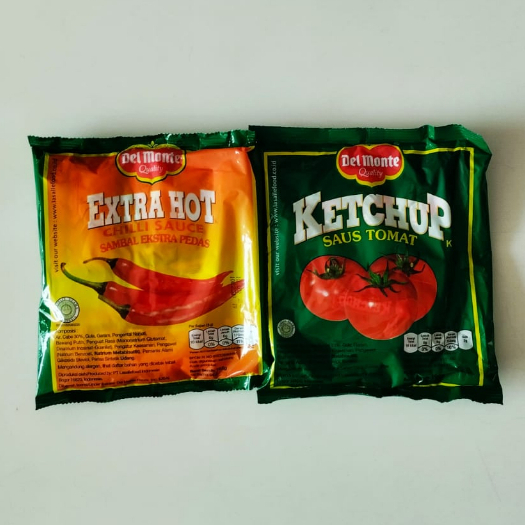 

Del Monte Kemasan Sachet (24pcs) Saus Tomat - Extra Hot