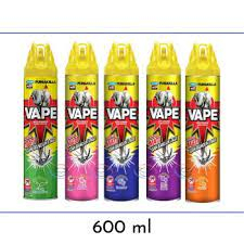 Vape pembasmi nyamuk aerosol 600ml, Obat nyamuk semprot Murah ( Bisa COD ) Harga Termurah ;