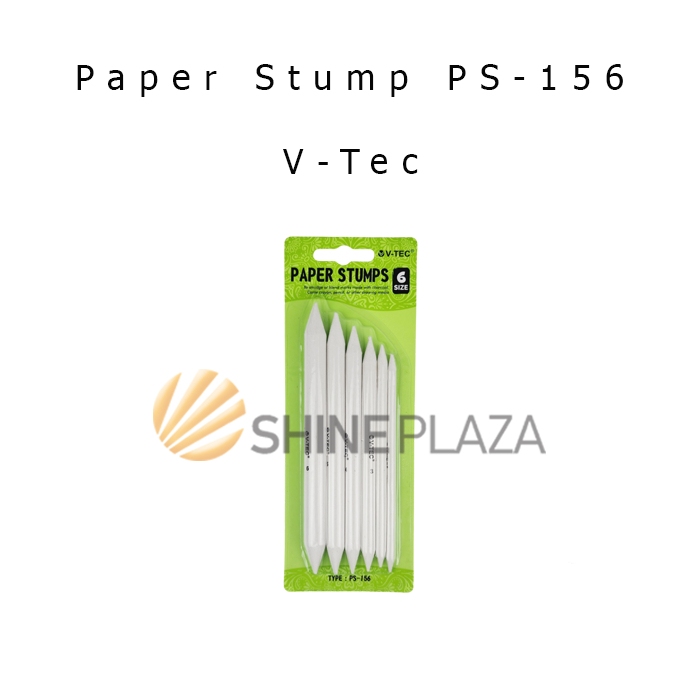 

Paper Stump Set V-Tec PS-156 - Blending Stumps Dusel Sketsa Pensil Charcoal Isi 6