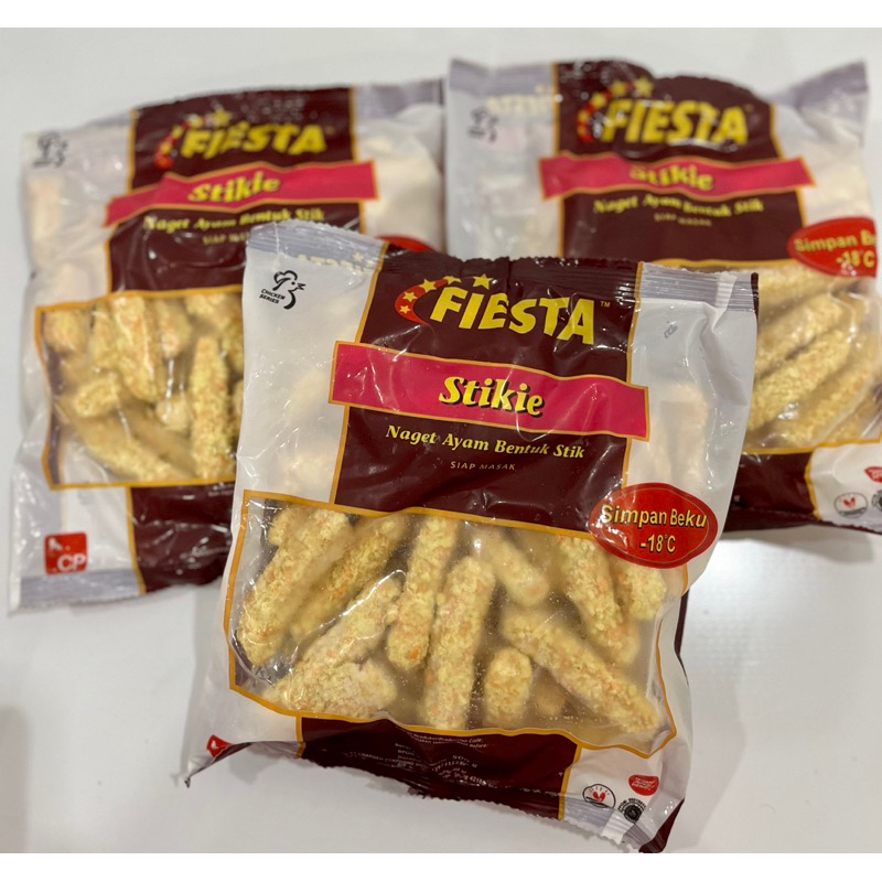 

Fiesta Stikie 400 Gr | Naget Ayam Stik | Frozen Food Murah