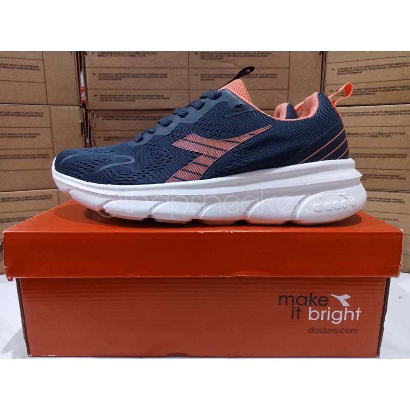 Sepatu Diadora Franco Navy/Blue Original BNIB Resmi