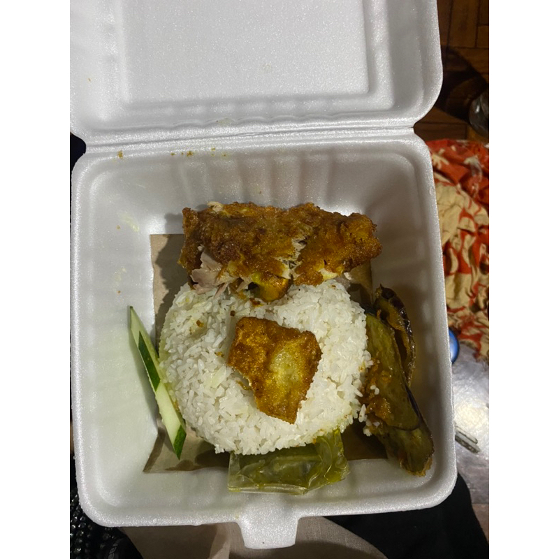 

ayam penyet cabe hijau