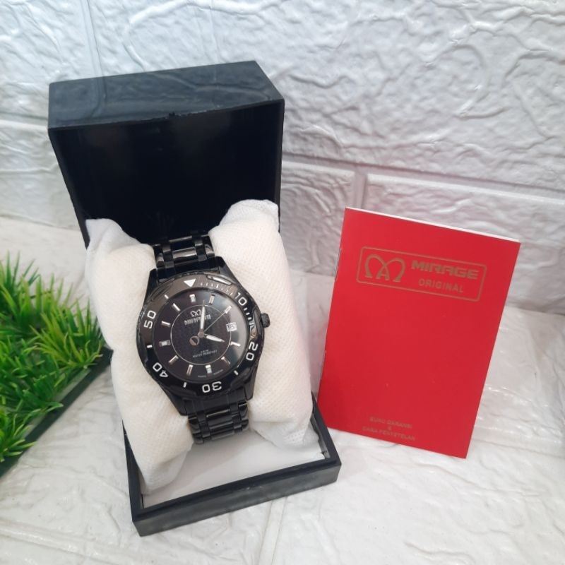JAM TANGAN MIRAGE ORIGINAL 8032-BRP (BISA COD)