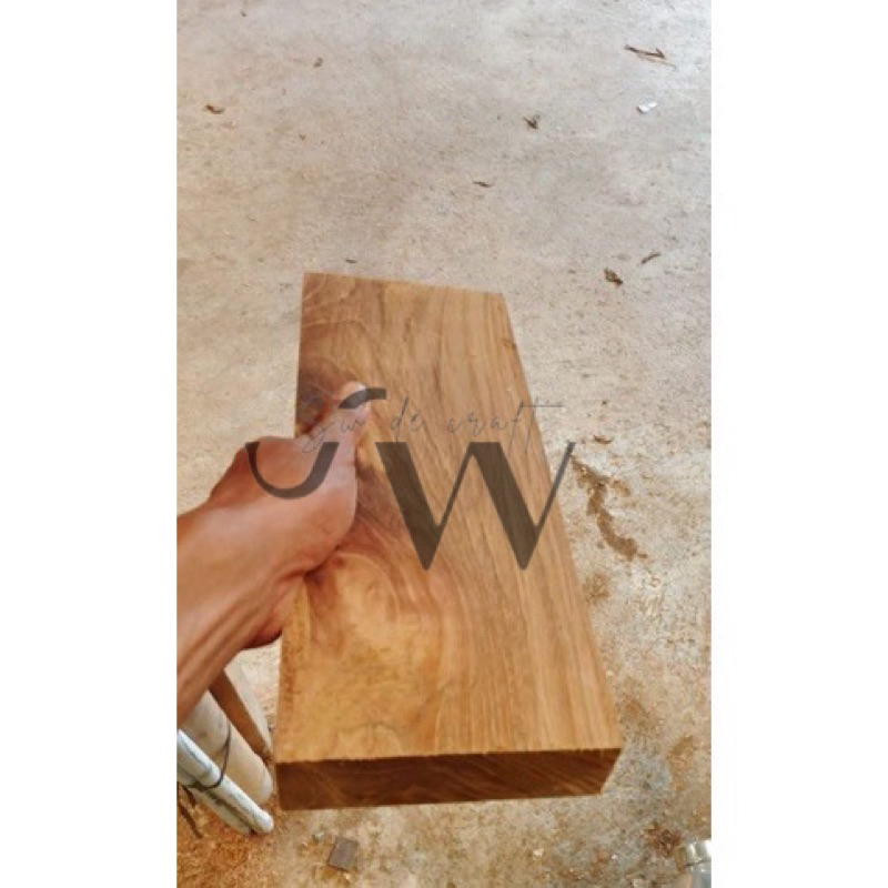 Papan kayu jati asli perhutani
