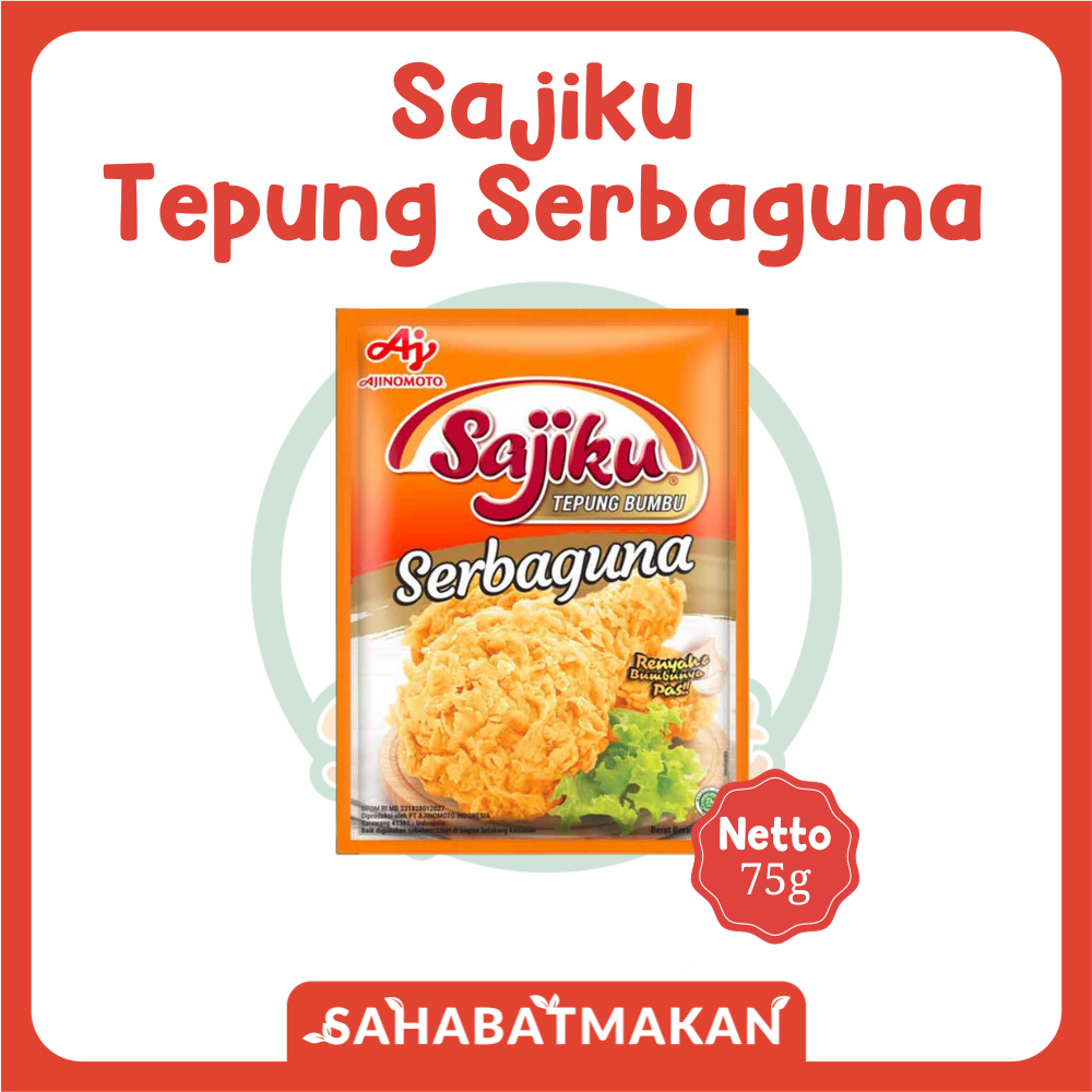 

Sajiku Tepung Serbaguna - Tempe kriuk, Bakwan Crispy — Sahabat Makan Sayur Jogja