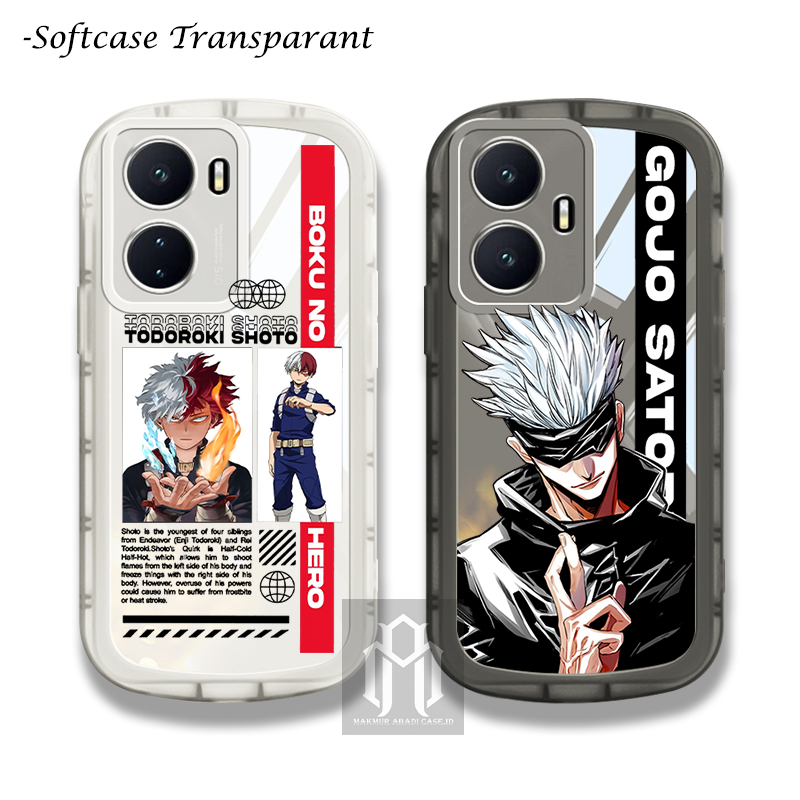 Softcase Procamera Transparan VIVO Y27 5G Y36 4G V27 V27E V25 PRO V25E V23E V23 V15 V15PRO Y19 Y17 Y