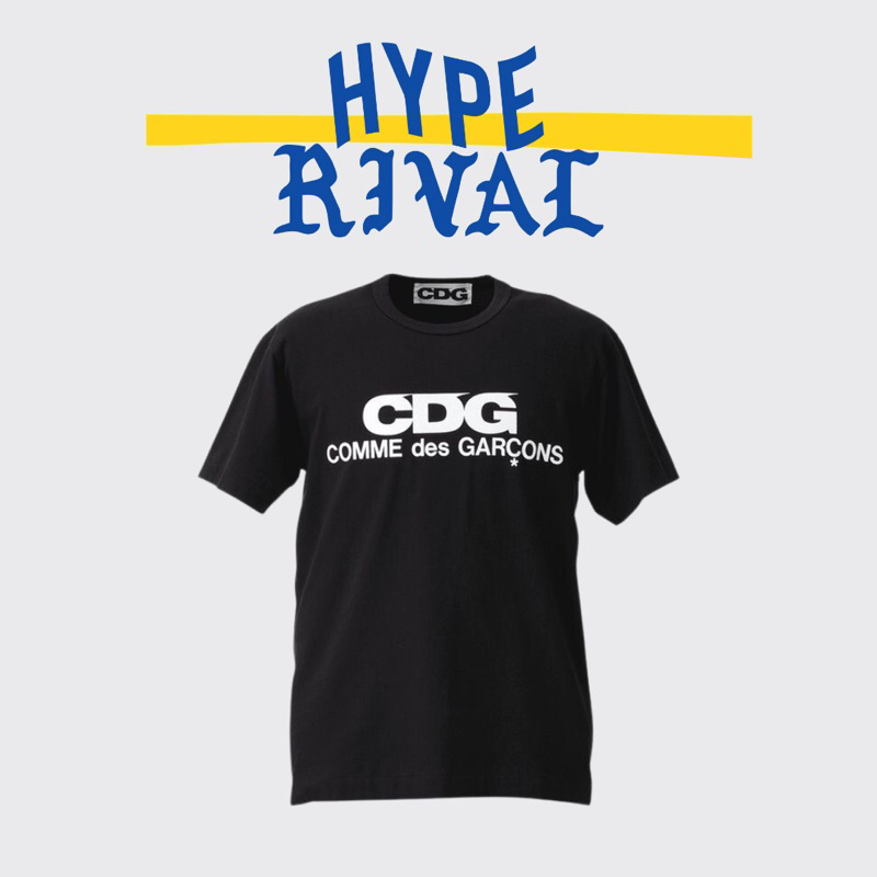 Comme Des Garcons Tee Logo Black (100% Original)