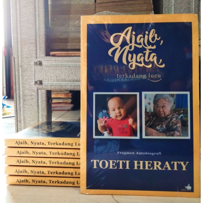 ORIGINAL // BUKU AUTOBIOGRAFI // AJALA NYATA "TOETI HERATY"