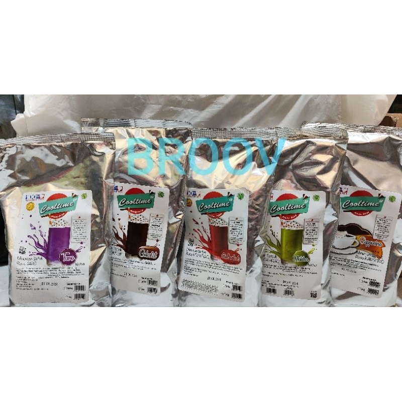 

BUBUK MINUMAN COOLTIME/BUBUK MINUMAN RASA COOLTIME 1kg/POWDER DRINK COOLTIME