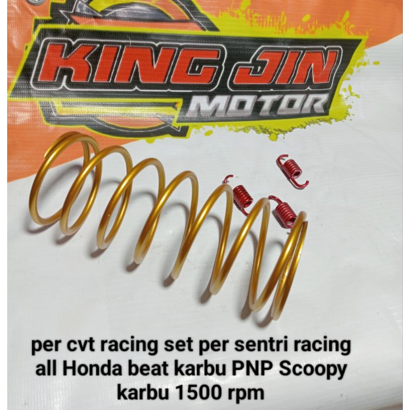 per cvt racing set per sentri racing 1500rpm all Honda beat karbu PNP Scoopy karbu