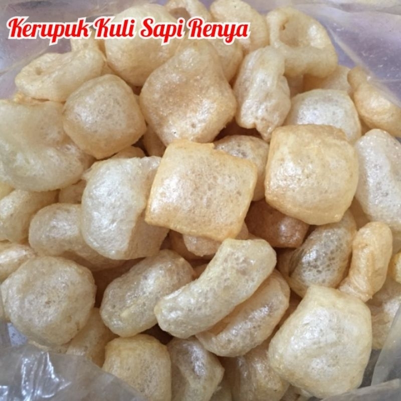 

KERUPUK KULIT SAPI ASLI 100 GRAM KRUPUK DOROKDO KRUPUK RAMBAK