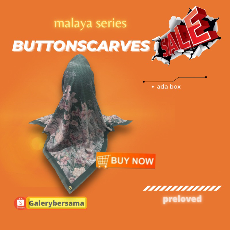 MALAYA SERIES BUTTONSCARVES