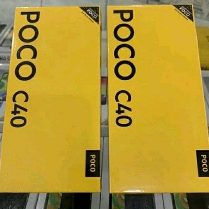 Xiaomi PocoC40  ram 3/32 & 4/64 Garansi Resmi 1 tahun