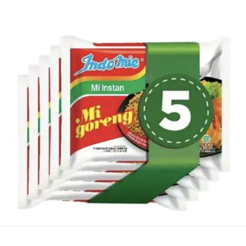 

Indomie Goreng 5 Pcs