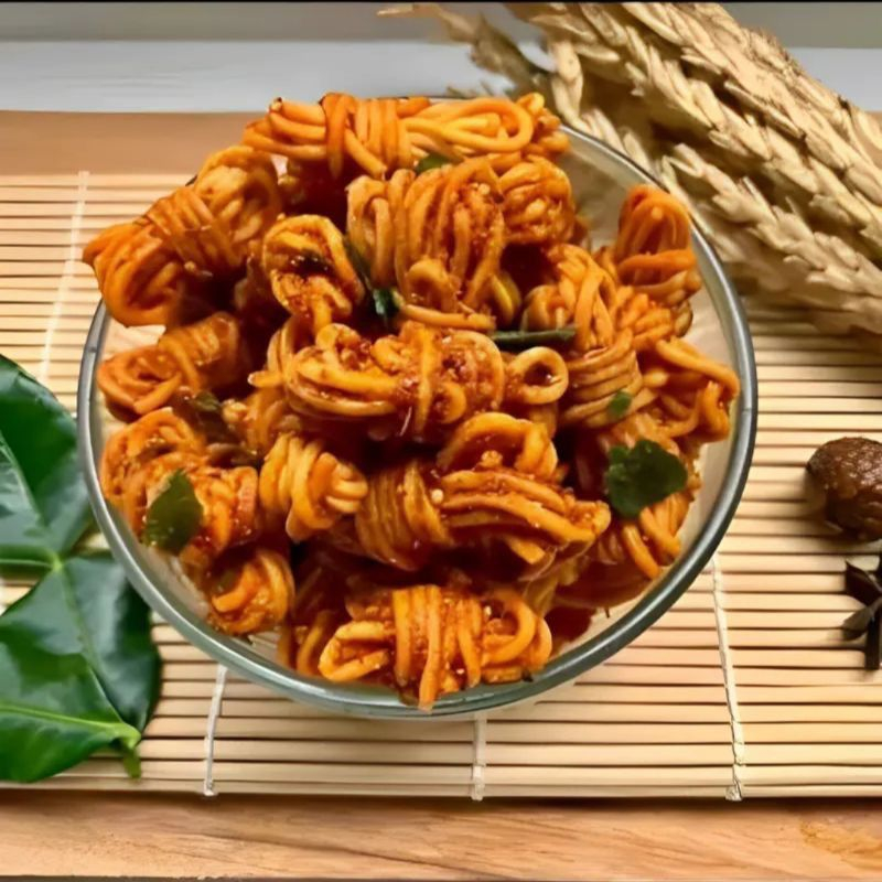 

Mie Gulung Pedas Daun Jeruk