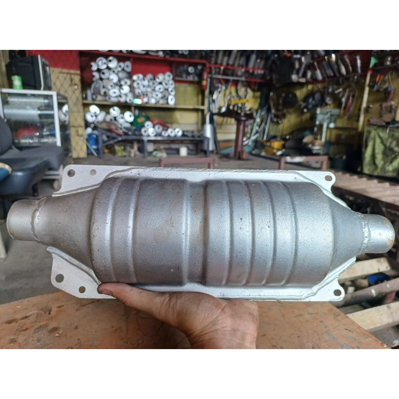 Knalpot resonator pengganti katalis Honda Odyssey, bisa buat carry, Avanza, rush dll (universal)