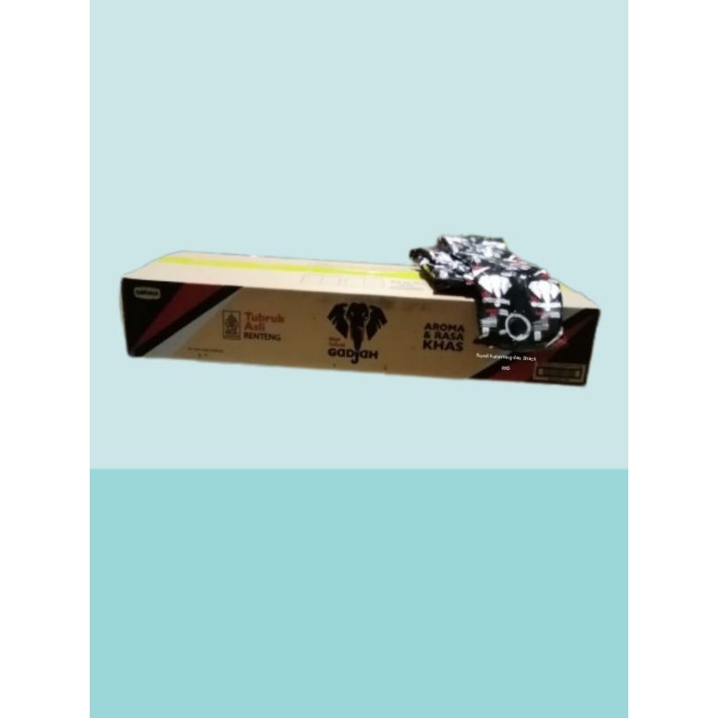 

Kopi Gadjah Tubruk Tanpa Gula 6,5 gr 1 Dus / Karton isi 10 Renceng 20 Sachet