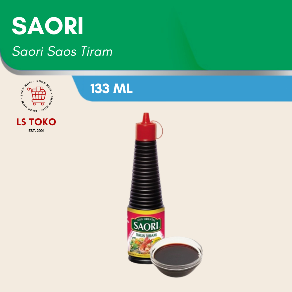 

SAORI Saus Oriental Tiram Oyster Botol 133ml / 270ml / 1Liter