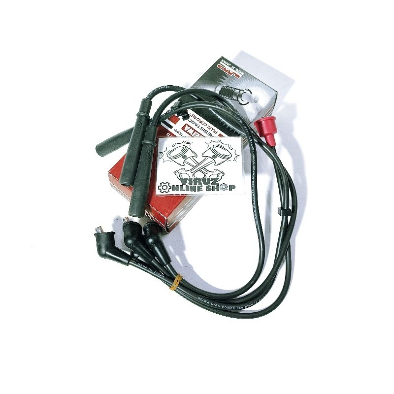 KABEL BUSI DAIHATSU ZEBRA HIJET 1000 S75 CHARADE G10 G-10 90048-66004