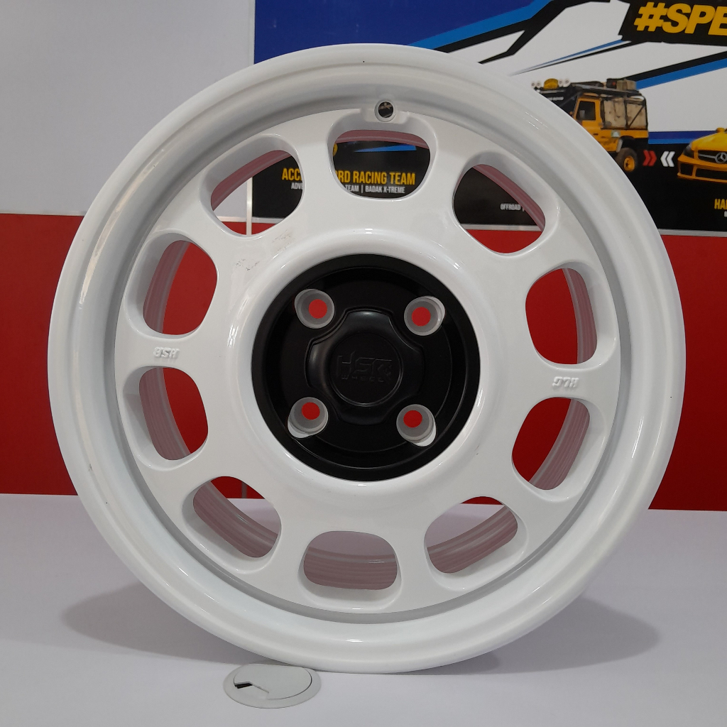 velg kaleng ring 16 murah buat mobil avanza kijang xenia livina lobang baut 4x114,3 hsr type klg pel
