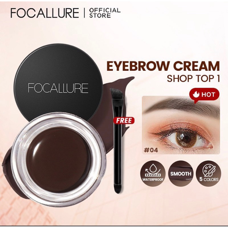 focallure eyebrow cream gel waterproff