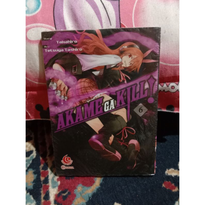 komik akame ga kill 6 segel / komik akame ga kill vol 6 segel