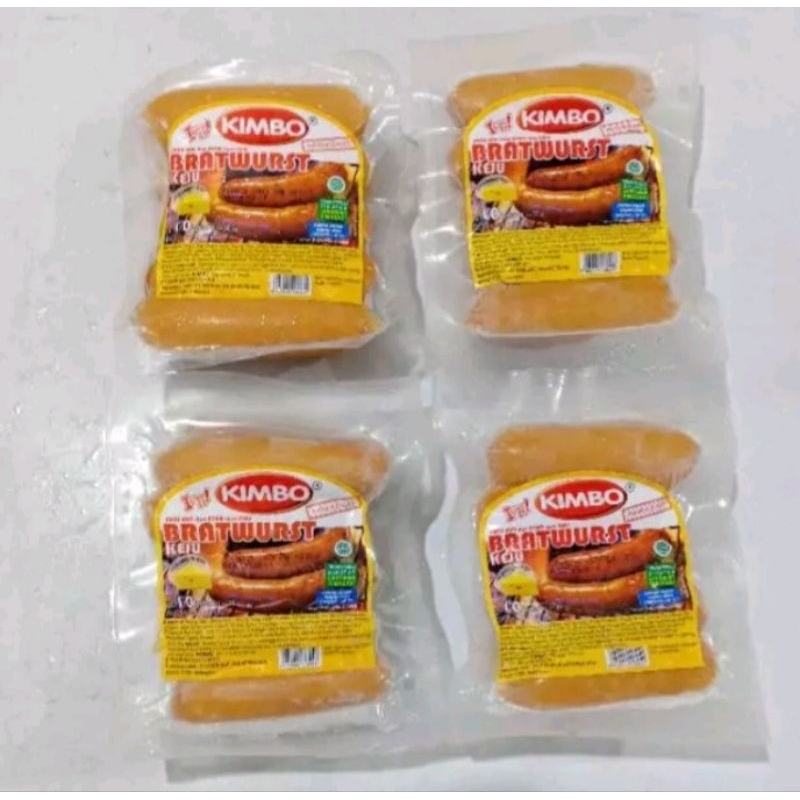 

Kimbo Sosis Bakar Mini Rasa Keju 500gr