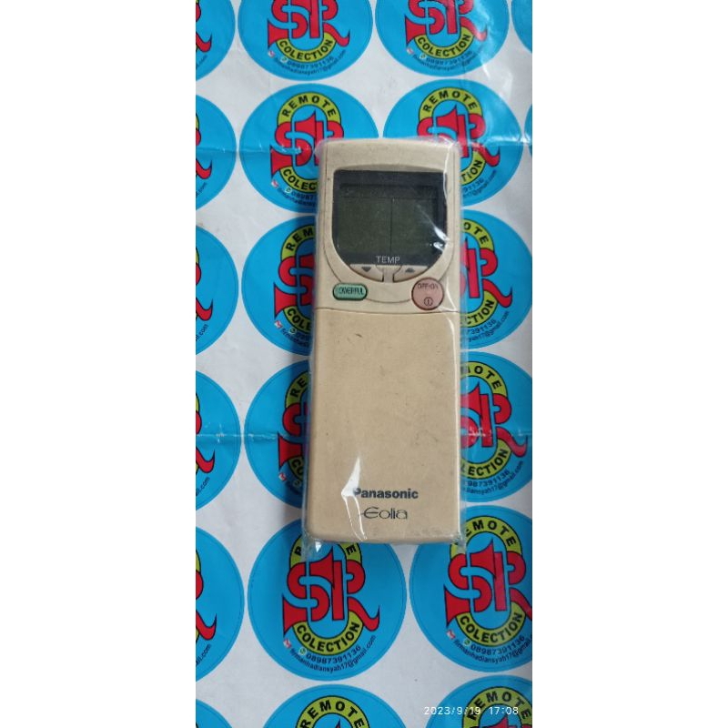Remote ac panasonic ori eolia