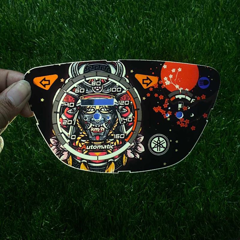 Papan speedometer Nouvo lele custom face japan panel spidometer nouvo lele