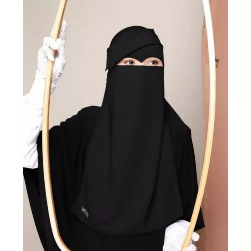 Niqab Bandana Elang Poni Niqab Poni Mata Elang Niqab Elang Poni Polos