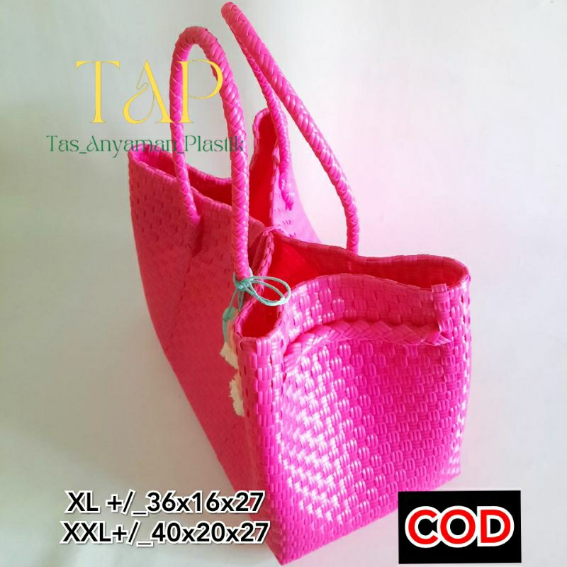 Tas Jali Wanita Anyaman Jumbo Jali Petty