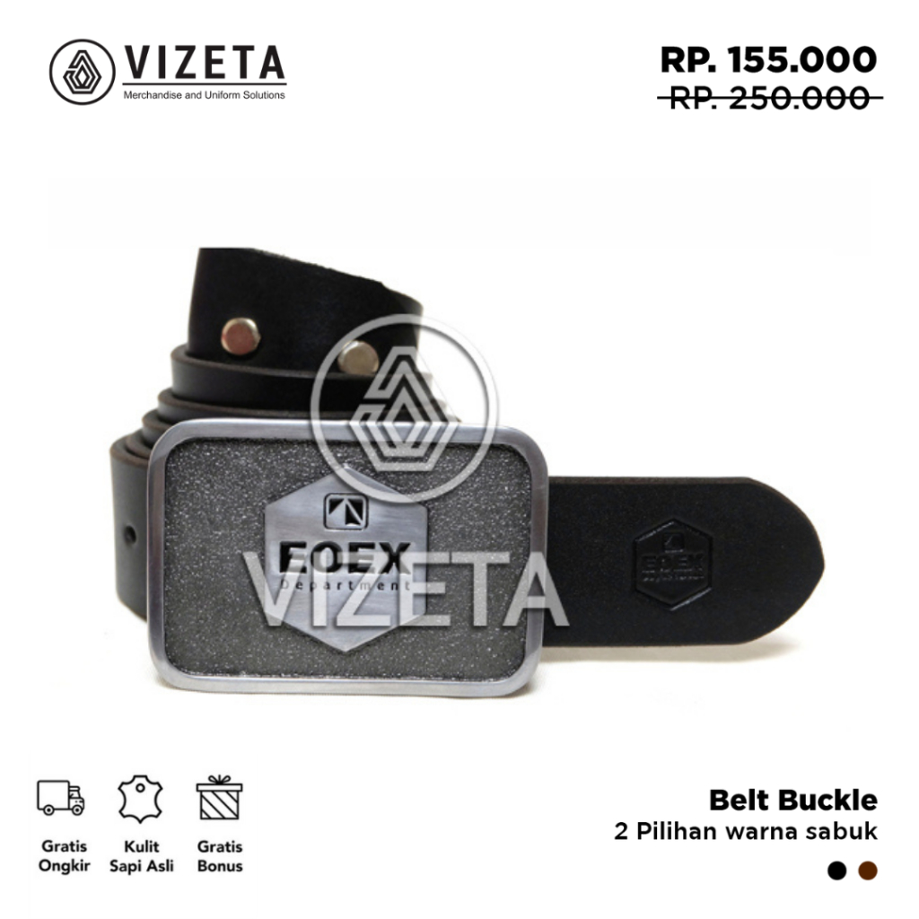 Sabuk Tambang Pama EOEX Aksesories Pria Gesper Casual Ikat Pinggang Pria Terbaru Murah By Vizeta