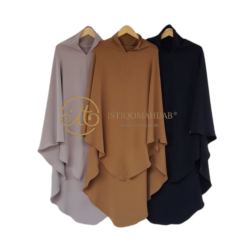 Khimar Basic Semi V Sultan Mina anti UV