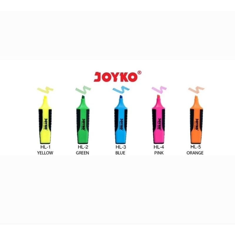 

Highlighter Joyko HL 1-5 per Pcs