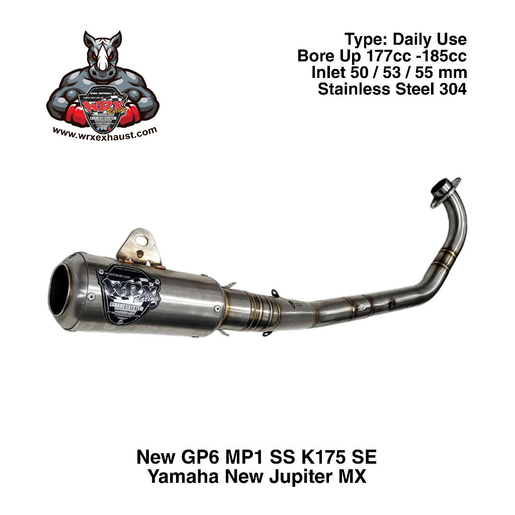 Knalpot WRX New GP6 SS K175 SE New Jupiter MX