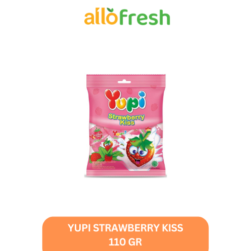 

Yupi Strawberry Kiss 110 gr