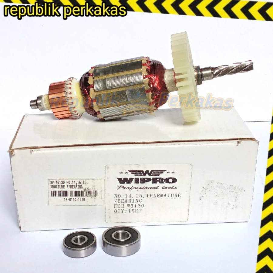Wipro Armature / Angker Mesin Bor Listrik 13mm W6130
