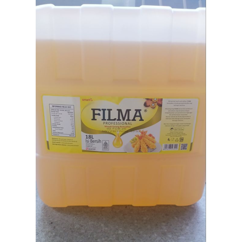 

Minyak Goreng Filma Jerigen 18 Liter