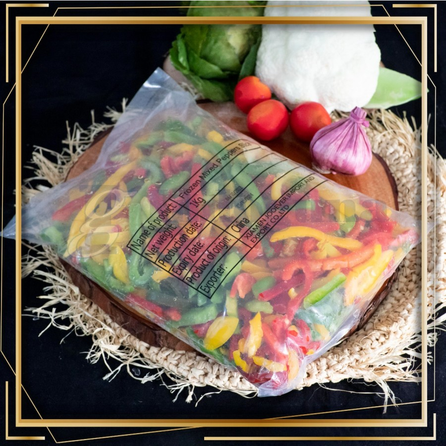 

MIXED PEPPER (PAPRIKA) SLICE 1 KG