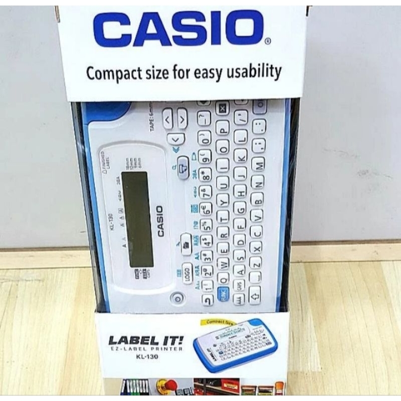 

PRINT LABEL PRINTER CASIO KL 130 / KL 130