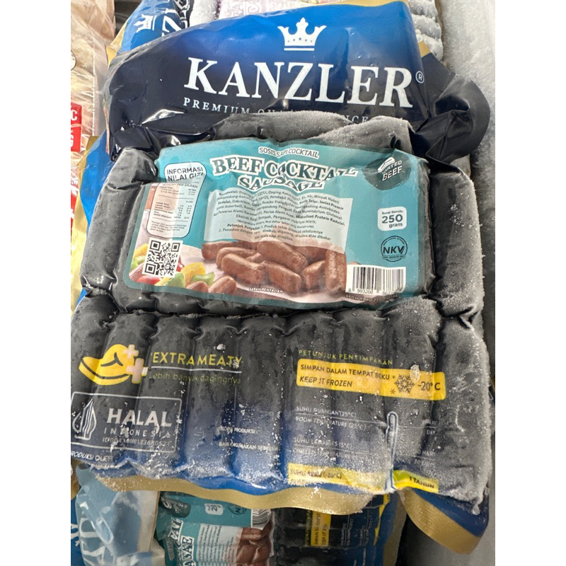 

Sosis Kanzler Beef cooktail