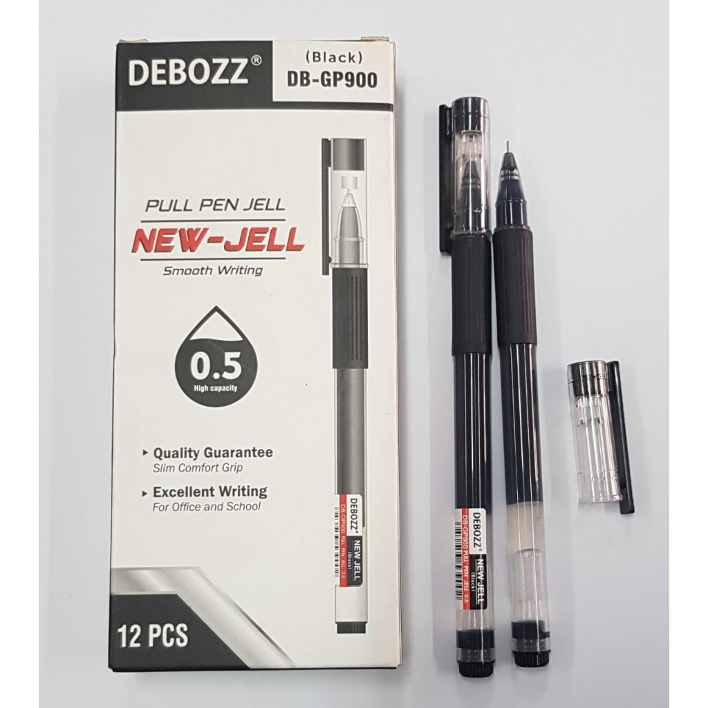 

Ballpoint NEW JELL Debozz 0.5 HITAM DB-GP900