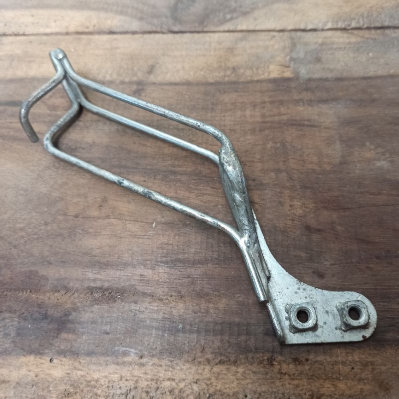 breket pelindung tahanan selang rem depan kawasaki KLX BF 150 d tracker original brecket braket brac